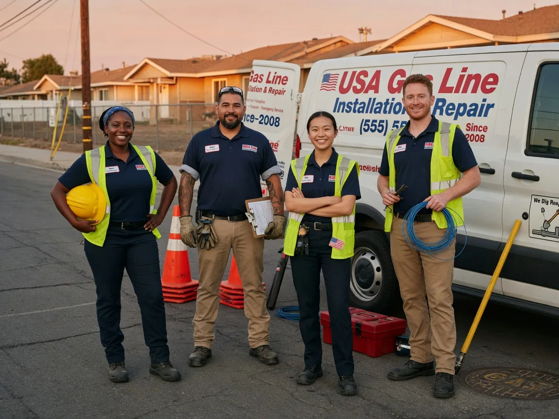 Gas Line Installation company in George, WA